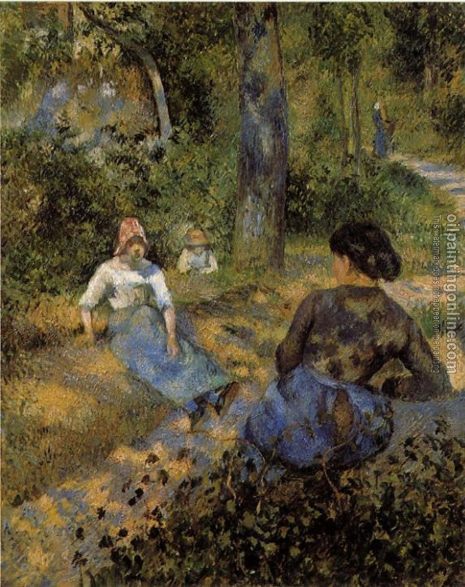 Pissarro, Camille - Peasants Resting